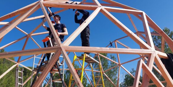 Étapes pour construire un dôme